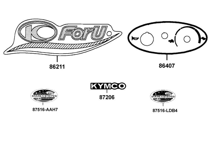 F12 Mark parts diagram