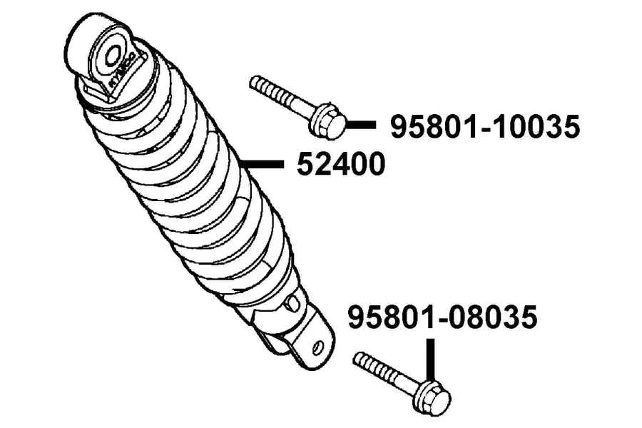 F17 Rear Cushion parts diagram
