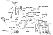 F03 Handle Steering ● Handle Cover parts diagram thumbnail