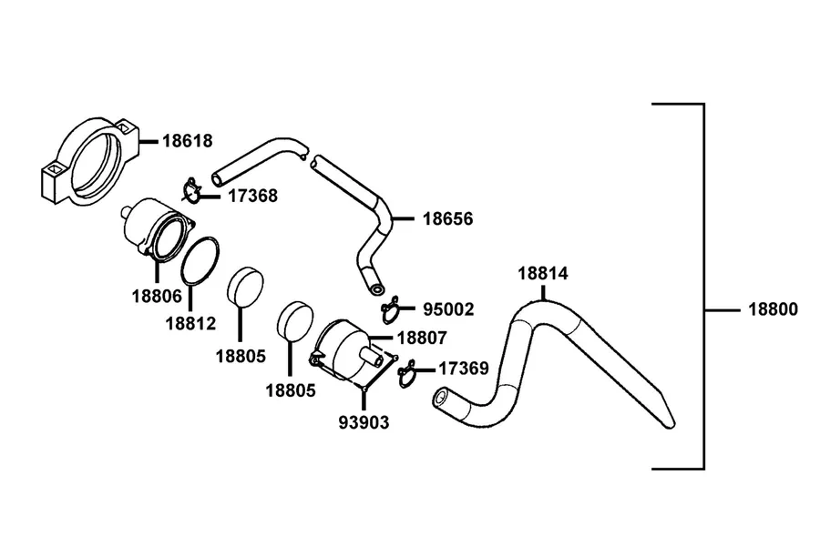 F22 Canister parts diagram