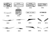F22 Emblem ● Stripe parts diagram thumbnail