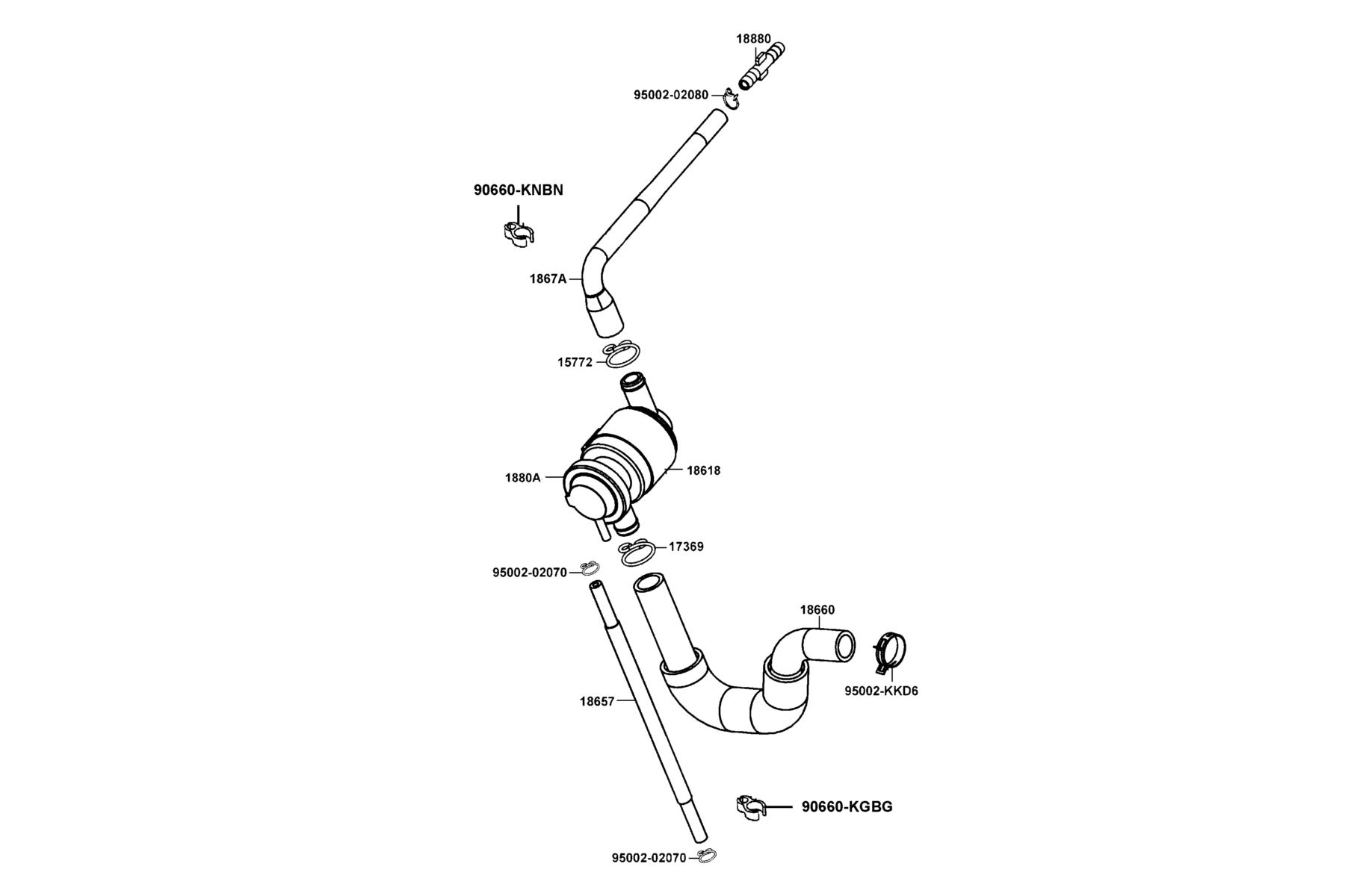 COMPAGNO 110i (2016~) AICV parts diagram