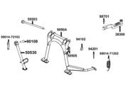 F15 Stand ● Kick Starter Arm parts diagram thumbnail