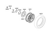 F08 Rear Wheel parts diagram thumbnail