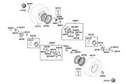 F07 Front Wheel parts diagram thumbnail