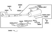 F14 Exhaust Muffler parts diagram thumbnail