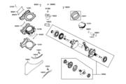 E03 Cylinder ● Piston ● Crankshaft parts diagram thumbnail