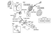 E06 Starting Motor ● Generator parts diagram thumbnail