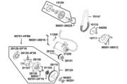 E06 Starting Motor ● Oil Pump parts diagram thumbnail