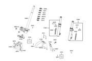 F06 Front Fork ● Front Cushion●Fender Fr parts diagram thumbnail