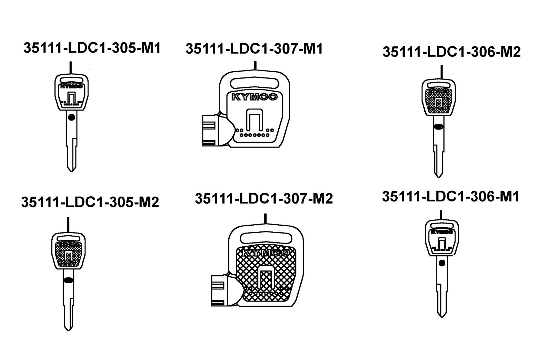 PEOPLE GTi 300 (2016~) KEY parts diagram