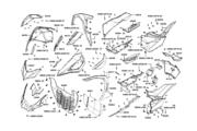 F05 Front Cover●Floor Panel parts diagram thumbnail