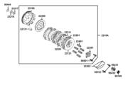 E08 Clutch parts diagram thumbnail