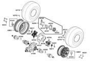 F08 Rear Wheel parts diagram thumbnail