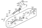 F14 Exhaust Muffler parts diagram thumbnail