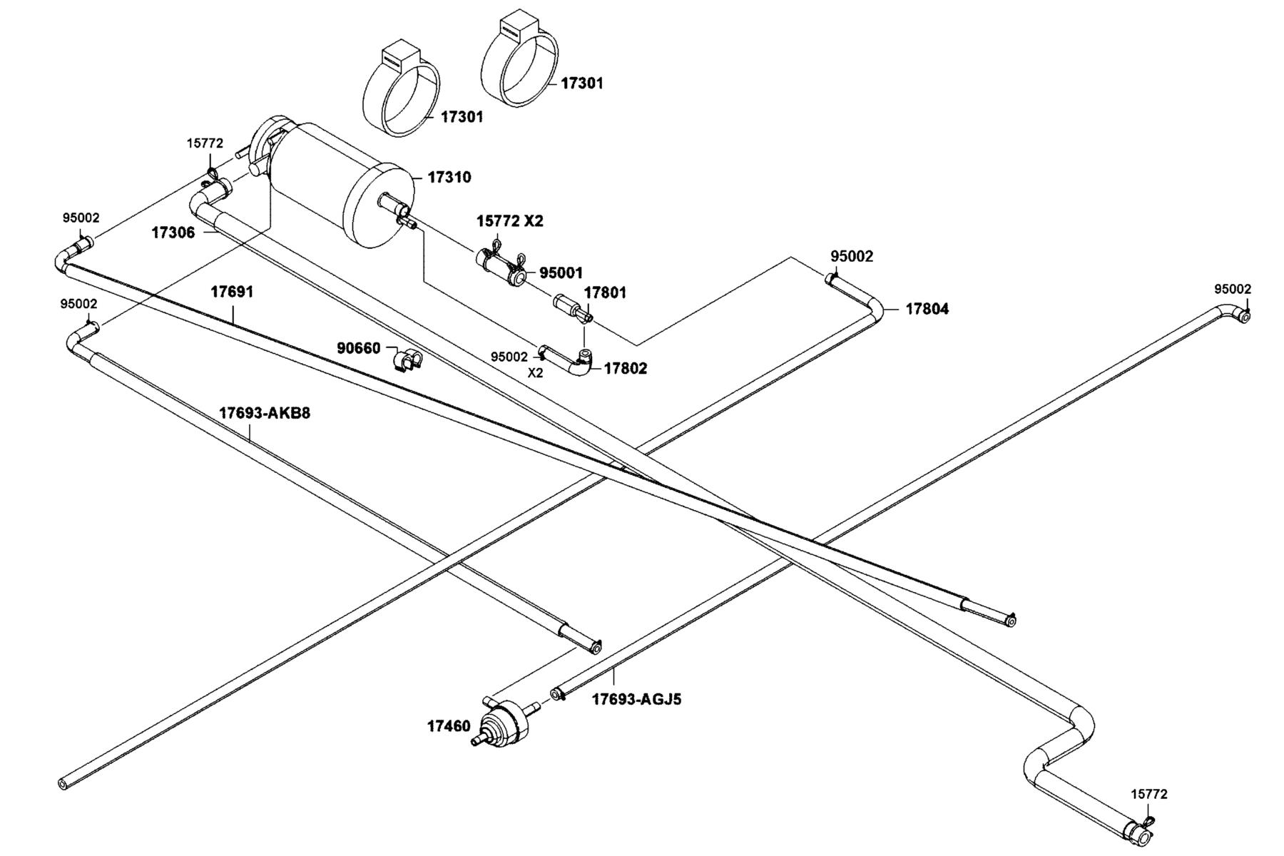 CV3 2023 Canister parts diagram