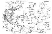 F22 Radiator parts diagram thumbnail