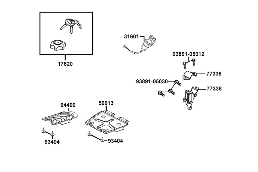 F24 Option Prat parts diagram