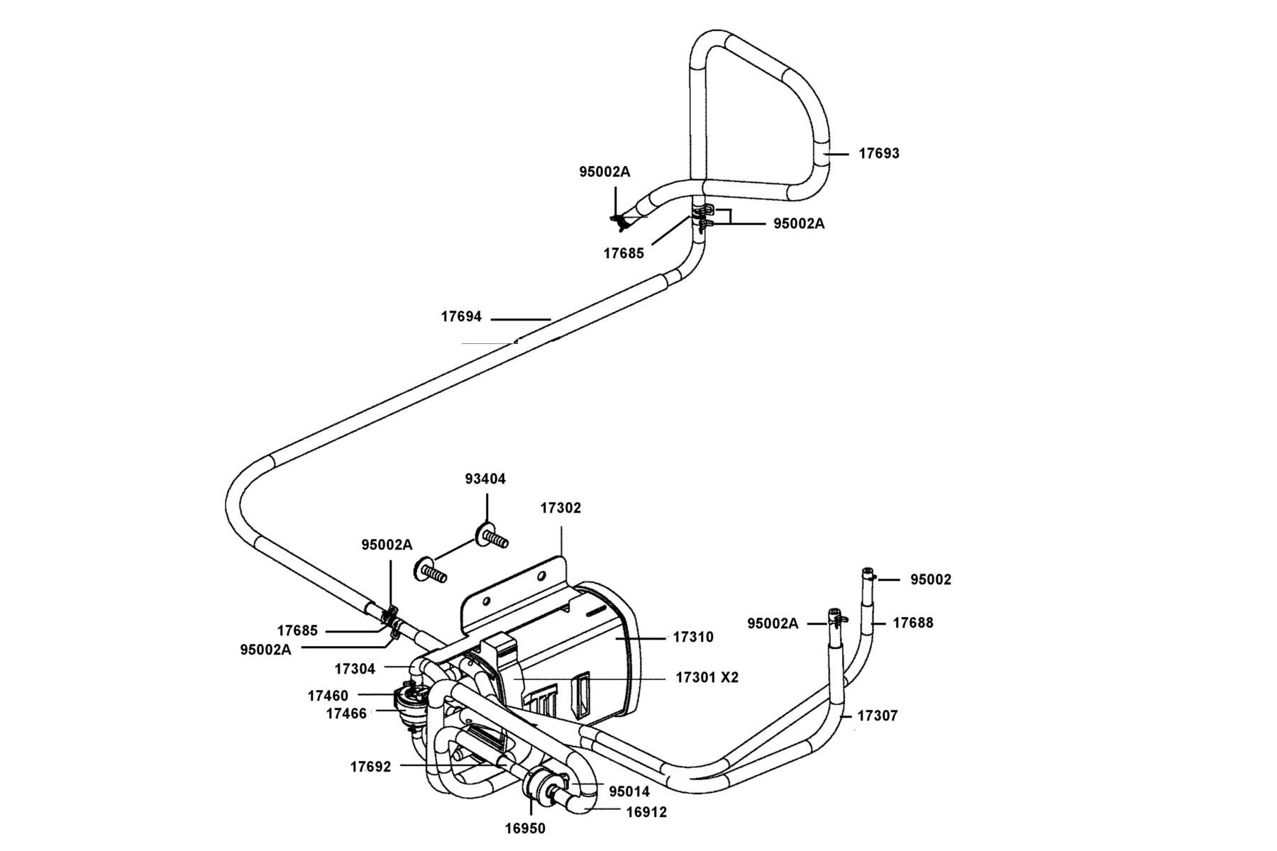 UXV 700i (MY2024) Canister-Pcv Assy parts diagram