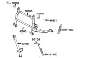 F15 Stand ● Kick Starter Arm parts diagram thumbnail