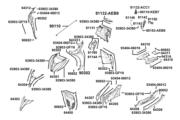 F05 Front Cover ● Front Fender parts diagram thumbnail
