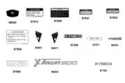 F22 Emblem ● Stripe parts diagram thumbnail