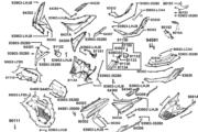 F05 Front Cover ● Front Fender parts diagram thumbnail
