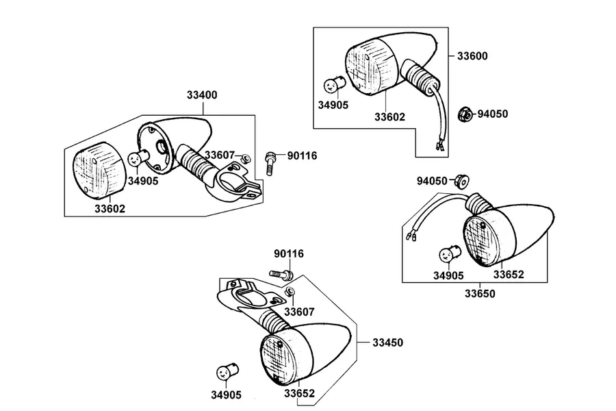 F24 Winker parts diagram