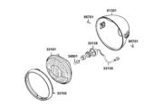 F01 Head Light parts diagram thumbnail
