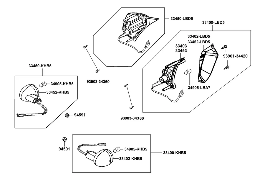 F18 Winker parts diagram