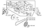 E06 Driven Pulley parts diagram thumbnail