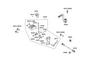 F15 Kick Starter Arm parts diagram thumbnail