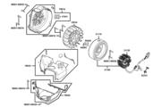 E08 Fan Cover ● Generator parts diagram thumbnail