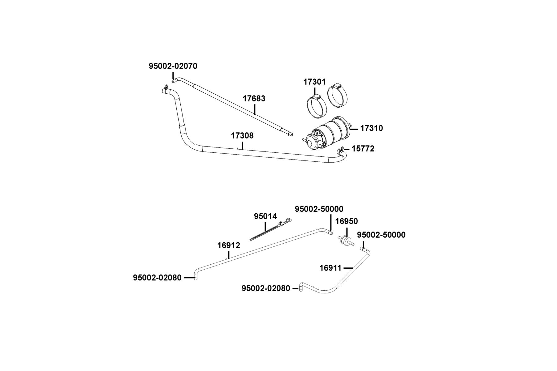 MXU 270(2020) Aicv parts diagram