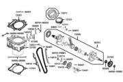 E04 Cylinder ● Piston ● Crankshaft parts diagram thumbnail