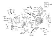 E02 Cylinder Head Cover ● Cylinder Head parts diagram thumbnail
