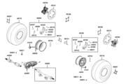 F07 Front Wheel parts diagram thumbnail