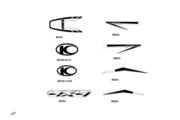 F22 Emblem●Stripr parts diagram thumbnail