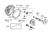 E09 Transmission parts diagram thumbnail