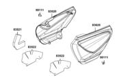 F13 Body  Cover parts diagram thumbnail