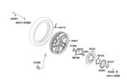 F07 Front Wheel parts diagram thumbnail