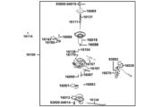 E05 Carburetor parts diagram thumbnail