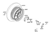 F08 Rear Wheel parts diagram thumbnail