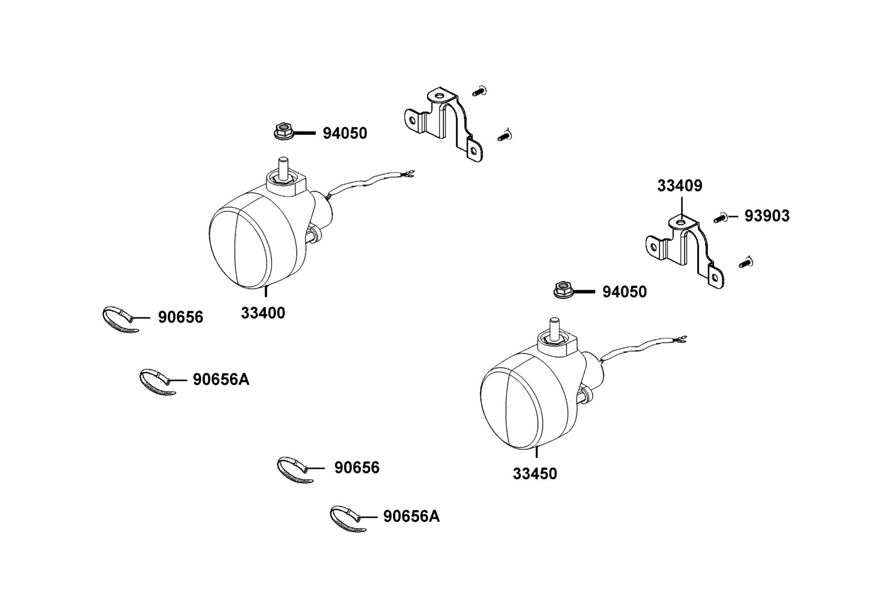 MXU Winker parts diagram