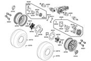F07 Front Wheel parts diagram thumbnail