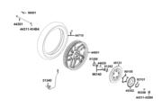 F07 Front Wheel parts diagram thumbnail