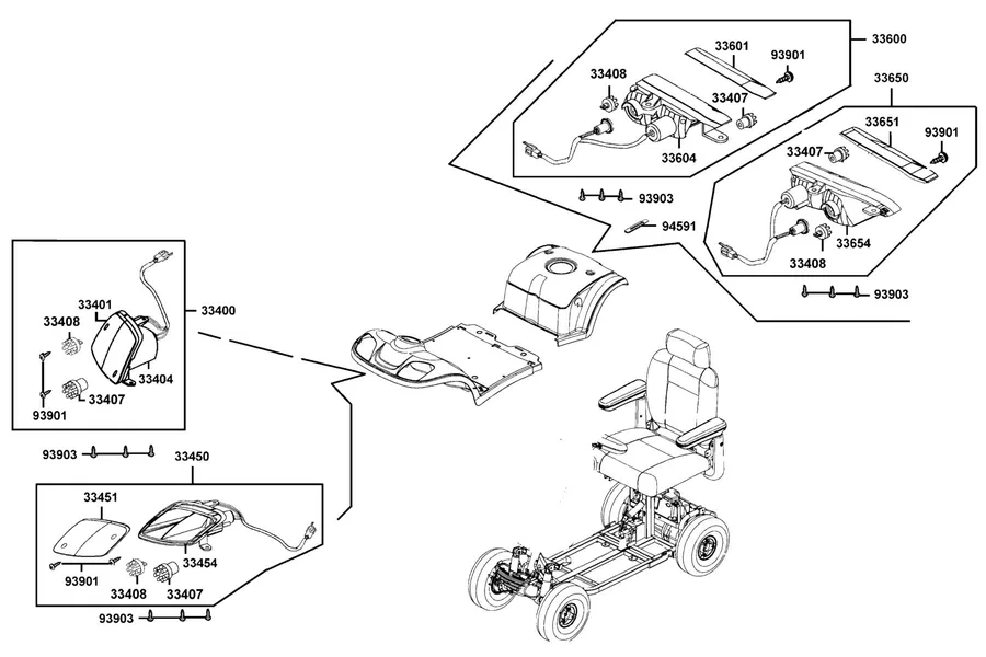 F09 Winker Assy Rh parts diagram