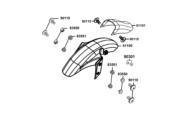 F07 Front Fender parts diagram thumbnail