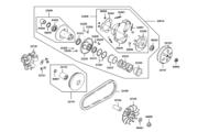 E05 Pulley parts diagram thumbnail