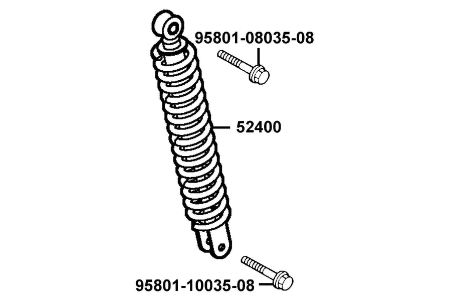 F17 Rear Cushion parts diagram
